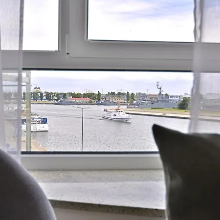 Sunset - Concha - Kawiarnie, Restauracje, Centrum - Widok Na Port! Διαμέρισμα Świnoujście