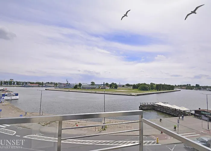 Sunset - Concha - Kawiarnie, Restauracje, Centrum - Widok Na Port! Świnoujście